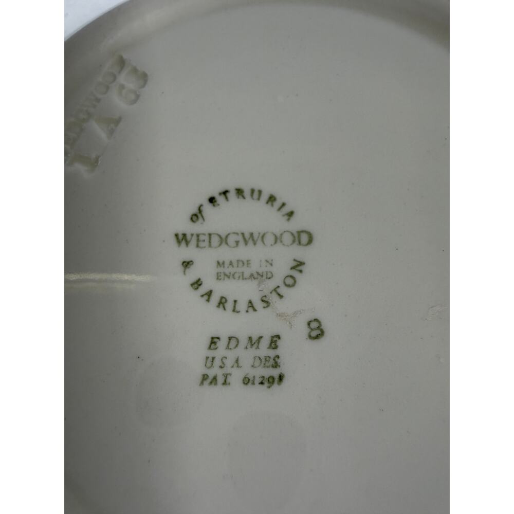 Vintage 1963 Wedgwood Edme 6.25" Rim Fruit Dessert Bowl Made in England - Picture 2 of 6